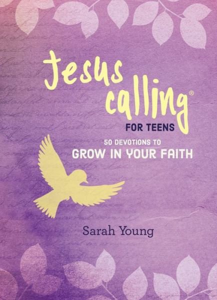 Cover for Sarah Young · Jesus Calling: 50 Devotions to Grow in Your Faith - Jesus Calling® (Inbunden Bok) (2019)
