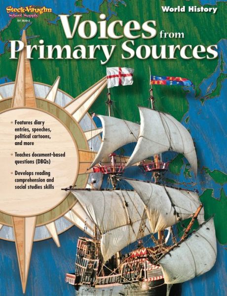 Cover for Steck-vaughn Company · Voices from Primary Sources: Reproducible World History (Pocketbok) (2007)