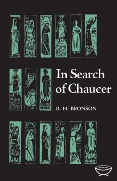 Cover for Bertrand H. Bronson · In Search of Chaucer (Paperback Book) (1960)