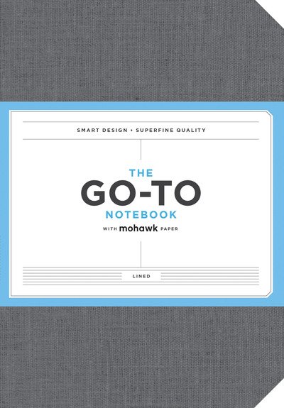 Go-To Notebook with Mohawk Paper, Slate Grey Lined - Go-To - Chronicle Books - Kirjat - Chronicle Books - 9781452172392 - tiistai 7. elokuuta 2018