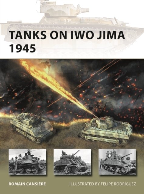 Cover for Romain Cansiere · Tanks on Iwo Jima 1945 - New Vanguard (Paperback Bog) (2024)