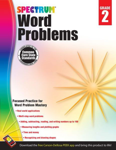 Cover for Spectrum · Word Problems, Grade 2 (Paperback Book) (2013)
