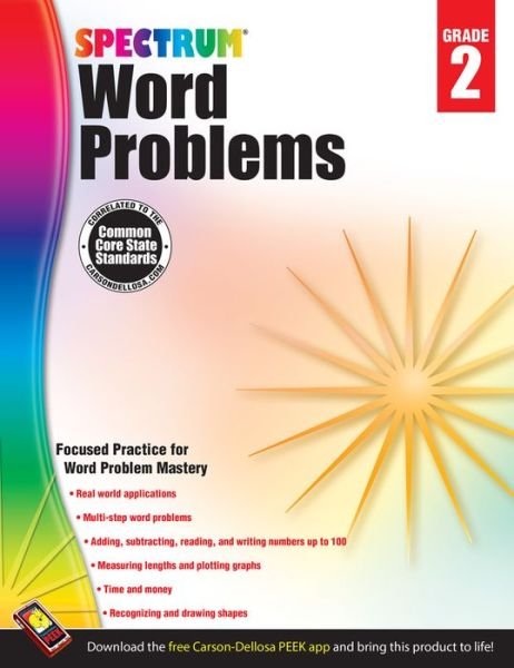 Cover for Spectrum · Word Problems, Grade 2 (Pocketbok) (2013)