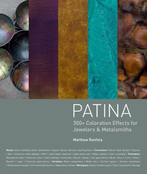 Cover for Matthew Runfola · Patina: 300+ Coloration Effects for Jewelers &amp; Metalsmiths (Hardcover bog) (2014)