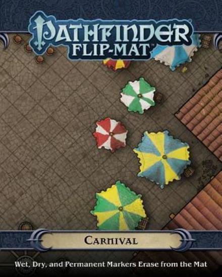 Pathfinder Flip-Mat: Carnival - Jason A. Engle - Brætspil - Paizo Publishing, LLC - 9781640780392 - 12. juni 2018