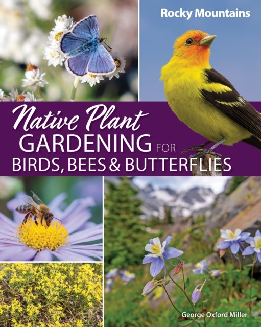 Cover for George Oxford Miller · Native Plant Gardening for Birds, Bees &amp; Butterflies: Rocky Mountains - Nature-Friendly Gardens (Paperback Book) (2024)
