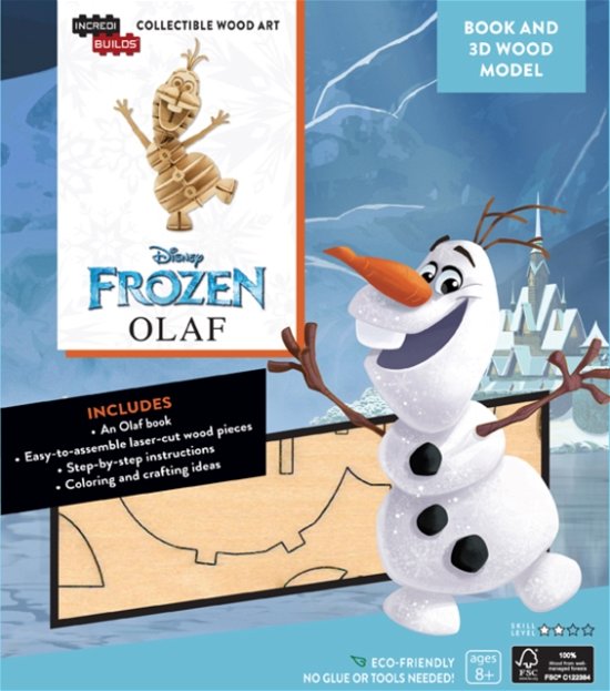 IncrediBuilds: Disney Frozen: Olaf 3D Wood Model and Book - IncrediBuilds - Insight Editions - Bøger - Insight Editions - 9781682980392 - 1. marts 2019