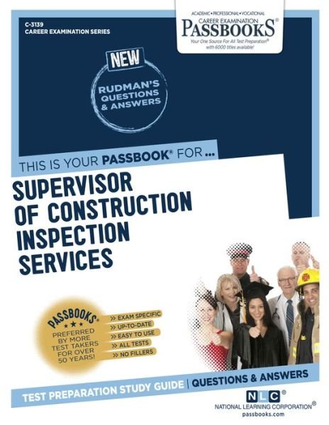 Cover for National Learning Corporation · Supervisor of Construction Inspection Services (Taschenbuch) (2018)