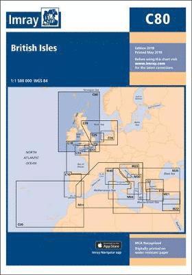 Cover for Imray · Imray Chart C80: British Isles - C Series (Paperback Book) [New edition] (2018)