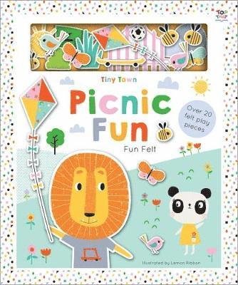 Cover for Joshua George · Tiny Town Picnic Fun - Soft Felt Play Books (Hardcover Book) (2018)