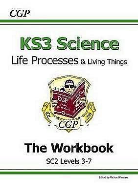 Cover for CGP Books · New KS3 Biology Workbook (includes online answers) - CGP KS3 Workbooks (Paperback Bog) [School edition] (2023)