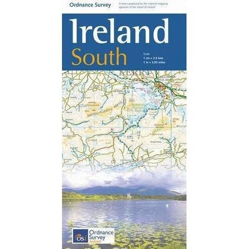 Cover for Ordnance Survey Ireland · The Ireland Holiday Map - South - Irish Maps, Atlases and Guides (Kort) [4 Revised edition] (2011)
