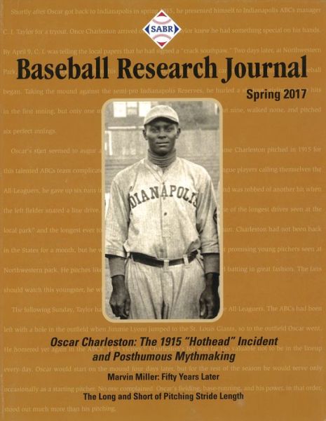 Cover for Society for American Baseball Research (SABR) · Baseball Research Journal (BRJ), Volume 46 #1 (Paperback Book) (2017)