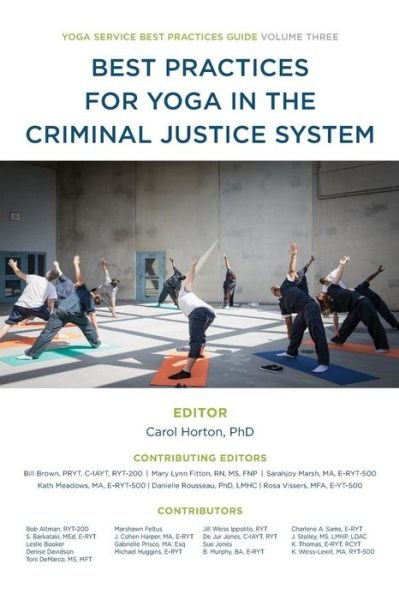 Cover for Yoga Service Council · Best Practices for Yoga in the Criminal Justice System (Pocketbok) (2017)