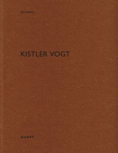 Kistler Vogt: De aedibus 86 - De aedibus - Heinz Wirz - Books - Quart Publishers - 9783037612392 - December 18, 2020