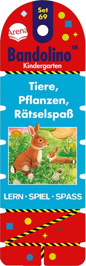 Cover for Friederike Barnhusen · Bandolino Set 69. Tiere, Pflanzen, Rätselspaß (Paperback Book) (2022)