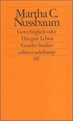 Edit.Suhrk.1739 Nussbaum.Gerechtigkeit - Martha C. Nussbaum - Livres -  - 9783518117392 - 
