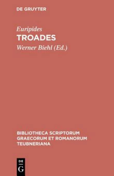 Troades - Euripides - Books - K.G. SAUR VERLAG - 9783598713392 - 1993