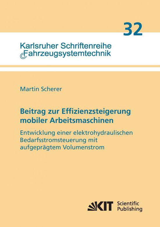 Cover for Scherer · Beitrag zur Effizienzsteigerung (Book)