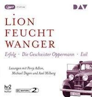 Cover for Lion Feuchtwanger · Die »Wartesaal«-Trilogie. Erfolg - Die Geschwister Oppermann - Exil (CD)