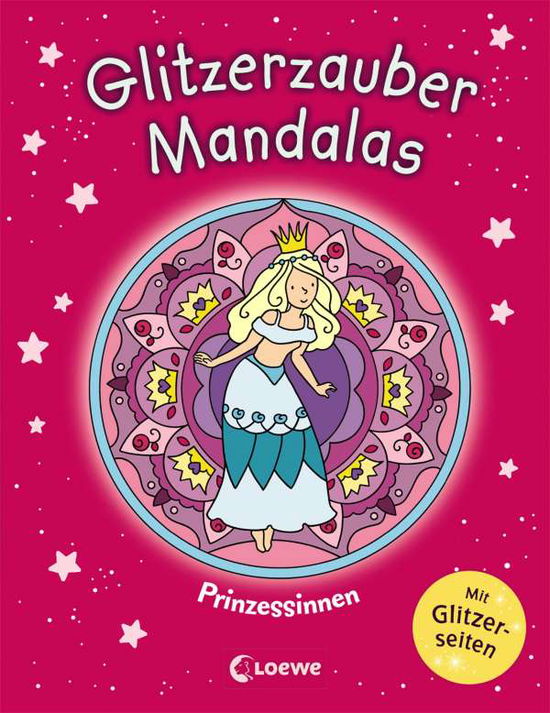 Cover for Glitzerzauber-mandalas · Glitzerzauber-Mandalas - Prinzessinnen (Book)