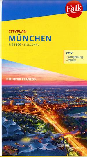 Cover for Mairdumont · Falk Cityplan München 1:22 500 (Map) (2022)