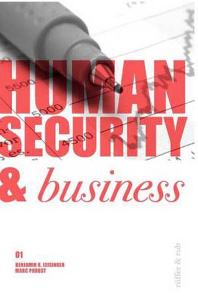 Cover for Benjamin K Leisinger · Human Security &amp; Business (Paperback Book) (2012)