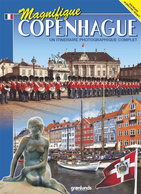 Cover for Grønlunds · Wonderful Copenhagen: Magnifique Copenhague, Fransk (Sewn Spine Book) [5e uitgave] (2014)