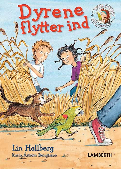 Cover for Lin Hallberg · Tiger Karlsen, Pot (t)e mager: Dyrene flytter ind (Bound Book) [1. Painos] (2019)