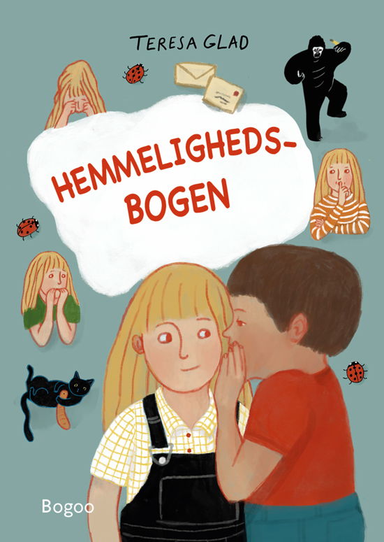 Cover for Teresa Glad · Hemmelighedsbogen (Hardcover Book) [1. Painos] (2024)