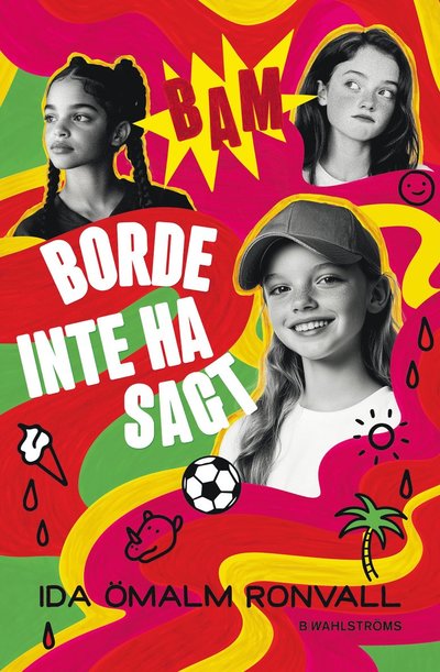 Cover for Ida Ömalm Ronvall · Borde inte ha sagt (Hardcover Book) (2025)