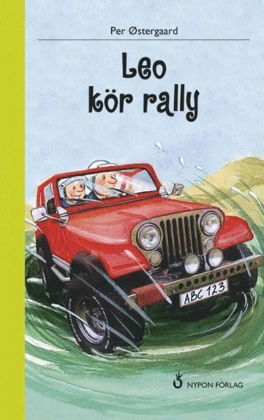 Cover for Per Østergaard · Böckerna om Leo: Leo kör rally (Innbunden bok) (2017)