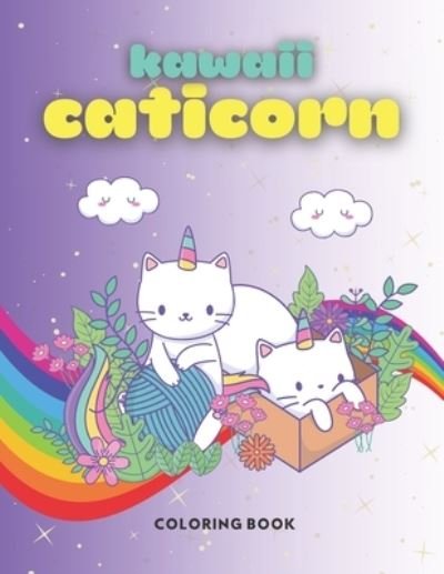 Cover for Blackie Cat · Kawaii Caticorn Coloring Book (Taschenbuch) (2020)