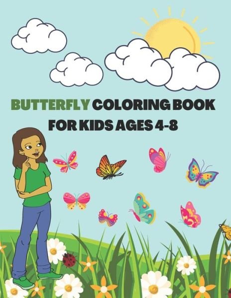 Butterfly Coloring Book for Kids Ages 4-8 - Qestro Restro - Boeken - Independently Published - 9798575615392 - 2 december 2020