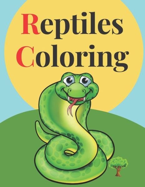 Cover for Pm Prem · Reptiles Coloring (Paperback Bog) (2020)
