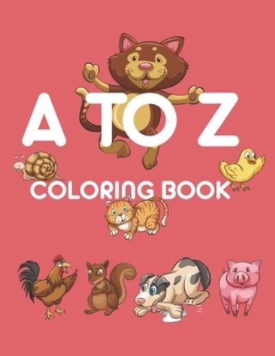 Cover for Blue Bela Skyprint · A To Z Coloring Book (Paperback Book) (2020)