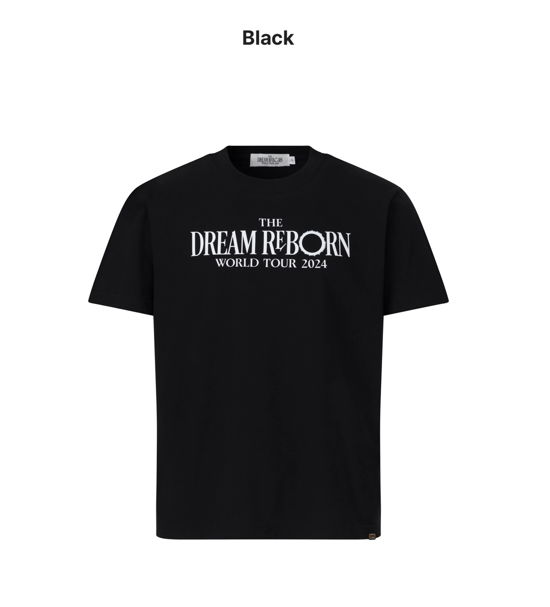 DPR · Dream Reborn World Tour 2024 (T-shirt) [size M] [Black edition] [Size 2 - Medium] (2024)