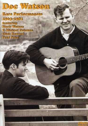 Cover for Doc Watson · Rare Performances 1963-1981 (DVD) (2003)