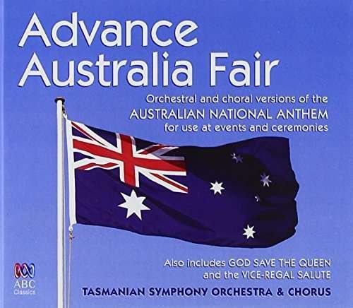 Cover for Advance Australia Fair · Australian National Anthem (CD) (2012)