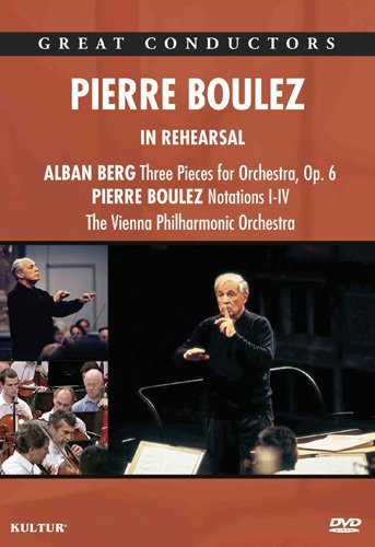 Cover for Pierre Boulez · In Rehearsal (DVD) (2011)
