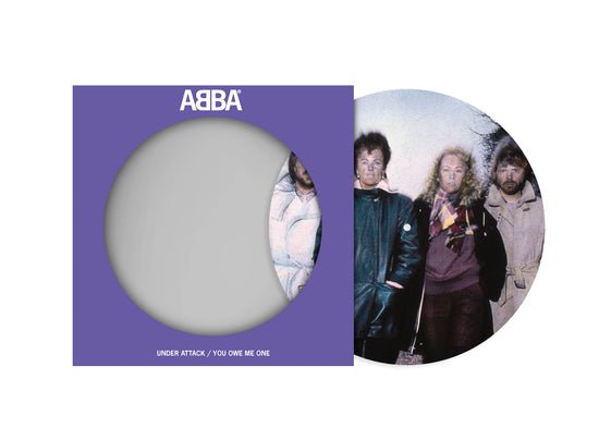 Cover for Abba · Under Attack (7&quot;) [Limited Picture Disc edition] (2023)
