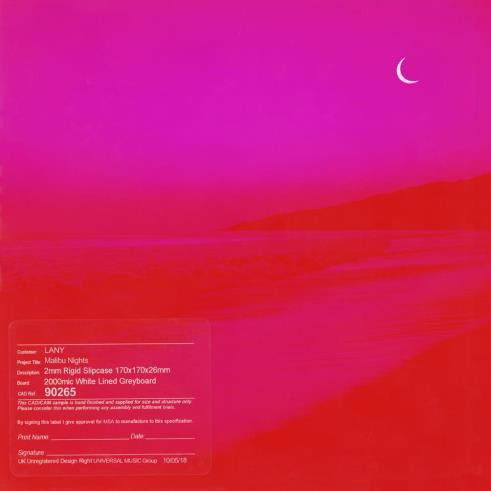 Malibu Nights - Lany - Musique - POLYDOR - 0602577013393 - 4 octobre 2018