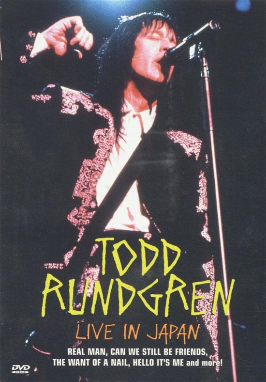 Todd Rundgren - Live in Japan - Todd Rundgren - Elokuva - IMAGE - 0743219496393 - maanantai 10. toukokuuta 2004