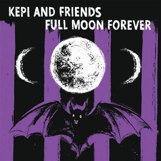 Cover for Kepi Ghoulie &amp; Friends · Full Moon Forever (Purple Vinyl) (LP) (2023)