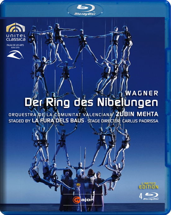 Der Ring Des Nibelungen - Wagner,richard / Ocv / Mehta - Elokuva - CMAJOR - 0814337010393 - tiistai 16. marraskuuta 2010