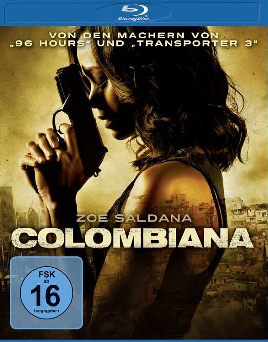 Cover for Colombiana BD (Blu-ray) (2012)
