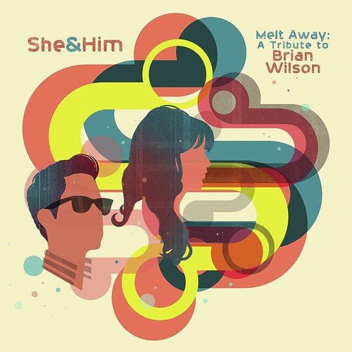 Cover for She &amp; Him · Melt Away: a Tribute to Brian Wilson (LP) (2022)