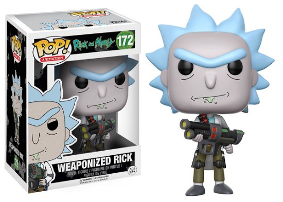 Cover for Pop Animation Rick &amp; Morty · Funko Pop Animation Rick &amp; Morty Weaponized Rick (Funko POP!) (2017)