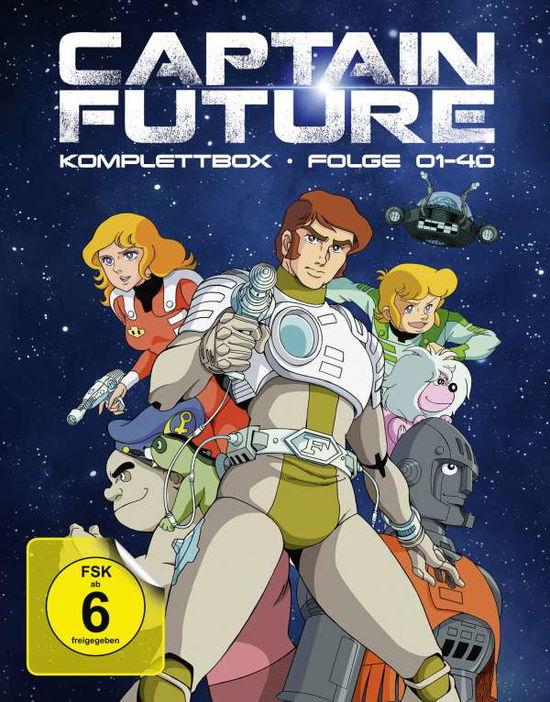 Cover for Captain Future Komplettbox BD (Blu-ray) (2016)