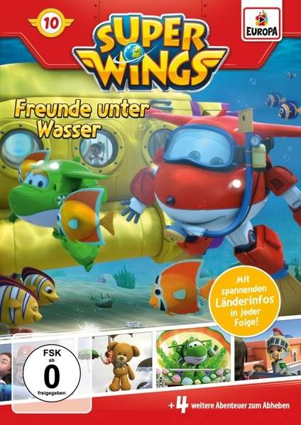 Cover for Super Wings · 010/freunde Unter Wasser (DVD) (2018)